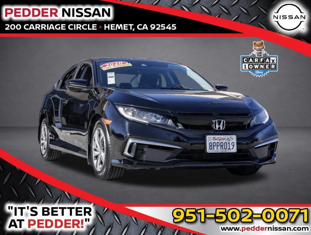 used 2020 Honda Civic car, priced at $17,195