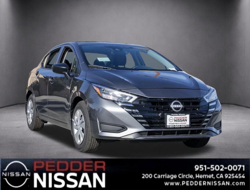 new 2025 Nissan Versa car, priced at $18,217