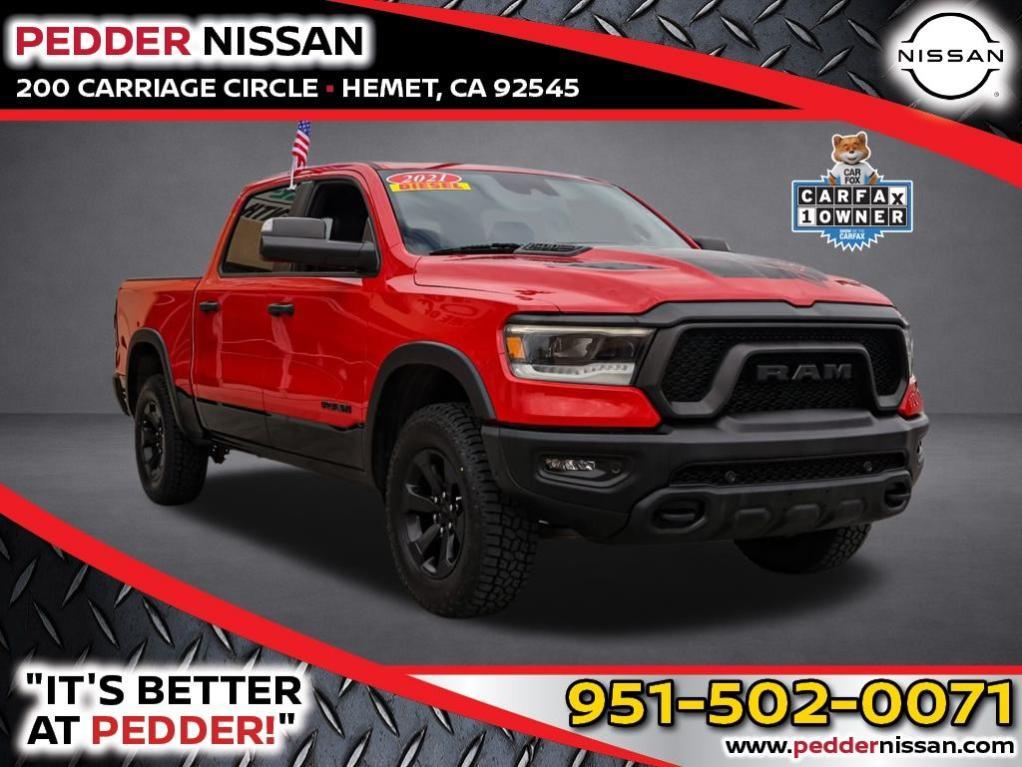 used 2021 Ram 1500 car, priced at $36,995