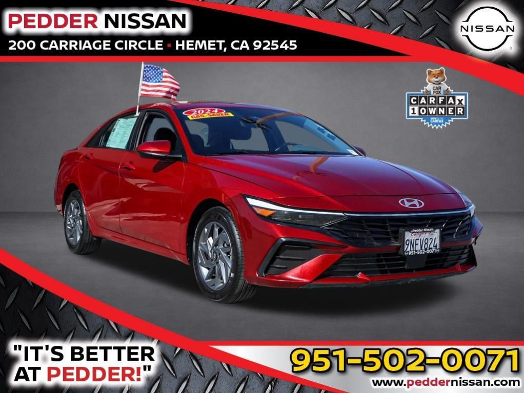 used 2024 Hyundai Elantra car, priced at $17,895