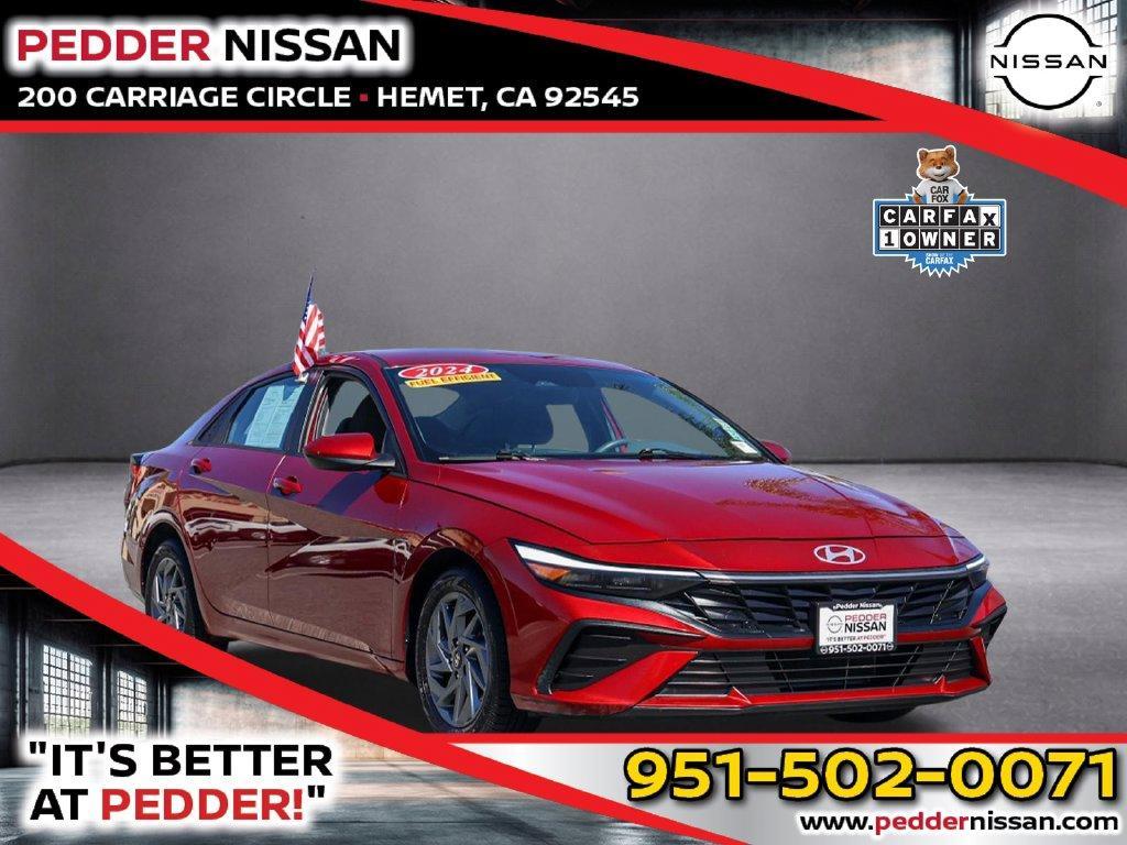 used 2024 Hyundai Elantra car, priced at $18,667