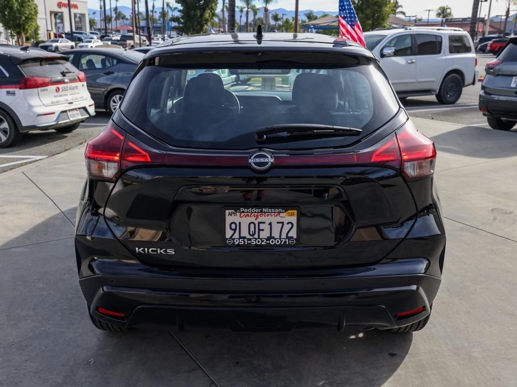 used 2024 Nissan Kicks car, priced at $15,595