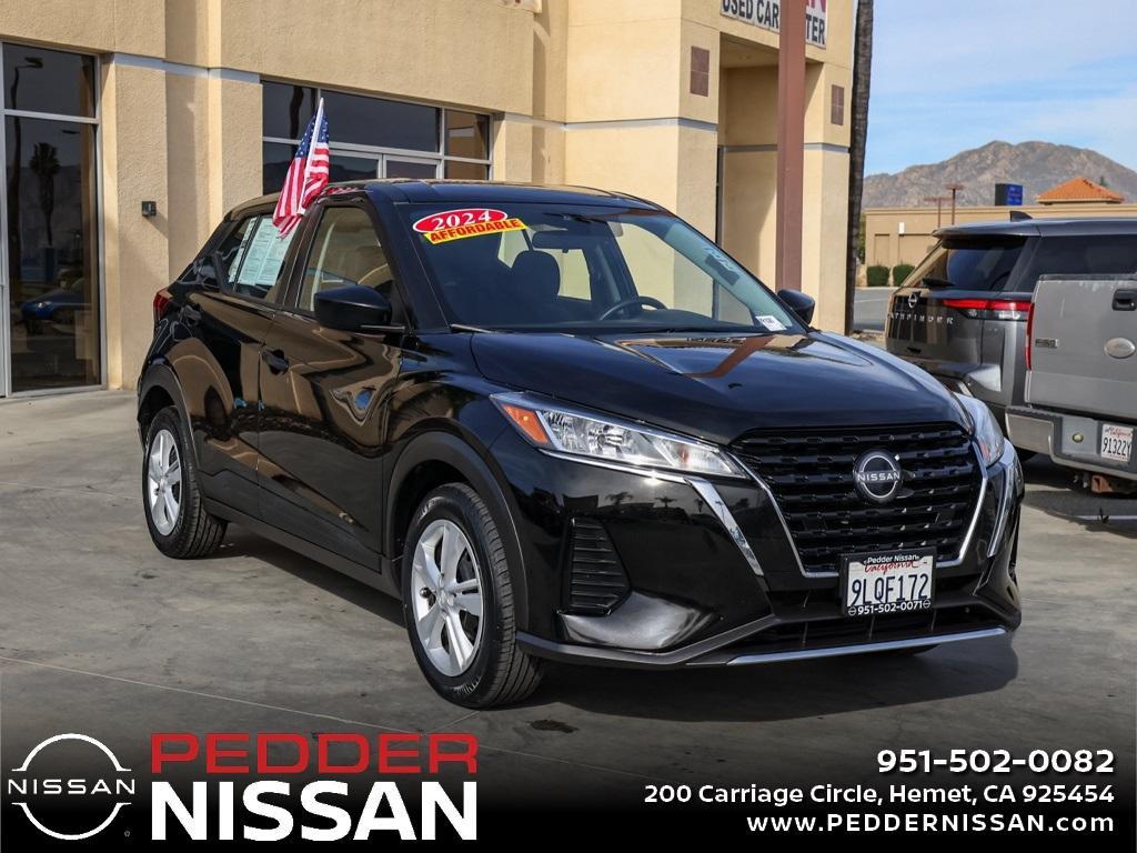 used 2024 Nissan Kicks car, priced at $15,995