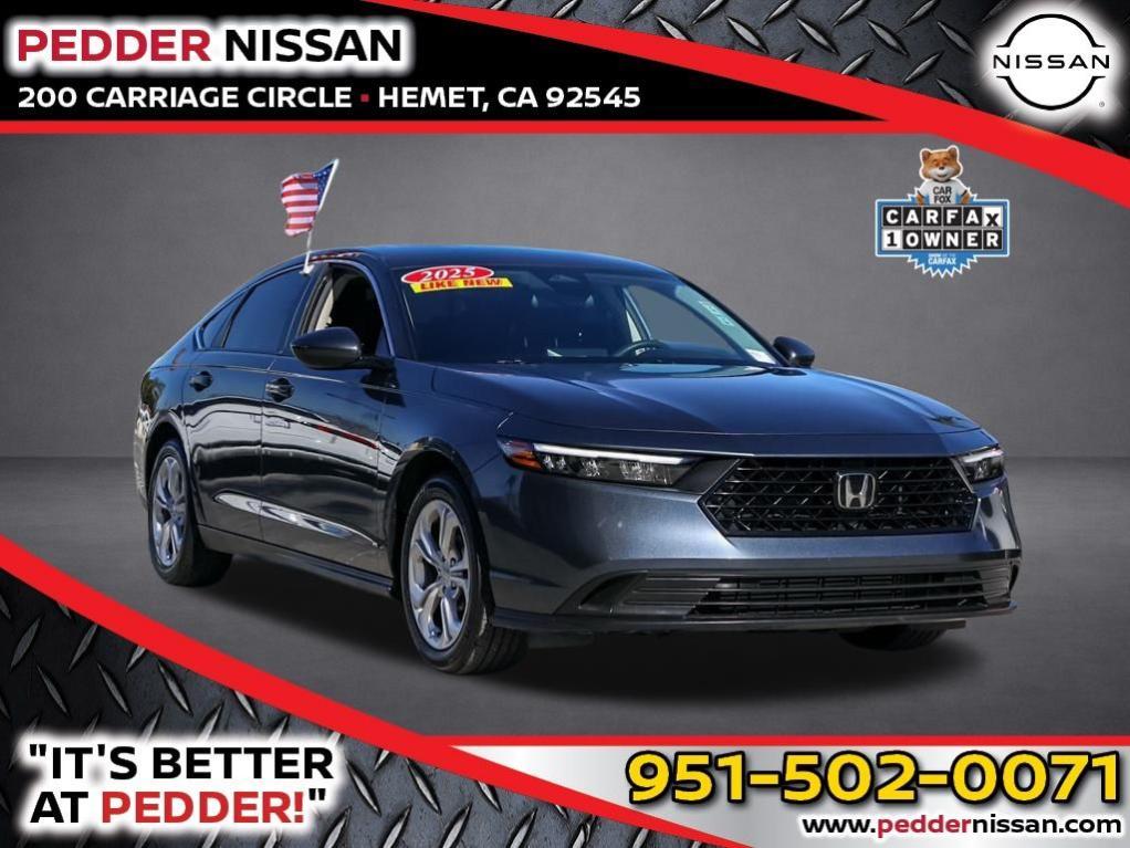 used 2025 Honda Accord car, priced at $25,080