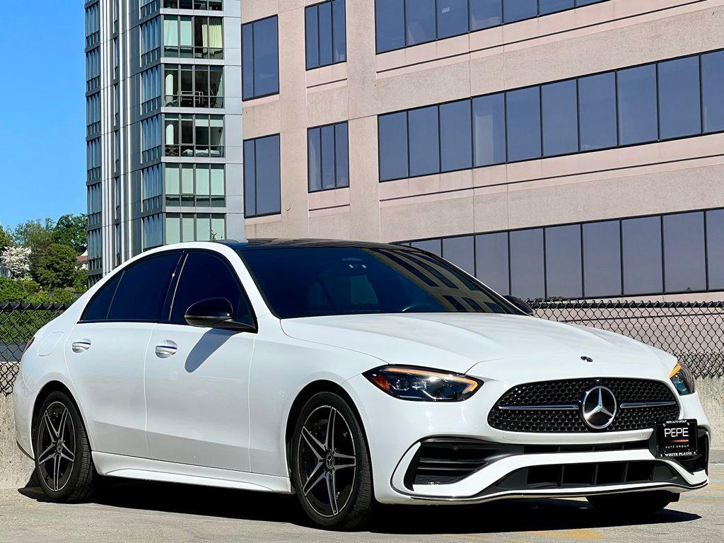 used 2023 Mercedes-Benz C-Class car, priced at $34,550