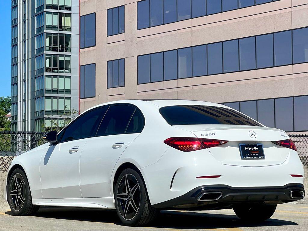 used 2023 Mercedes-Benz C-Class car, priced at $34,550