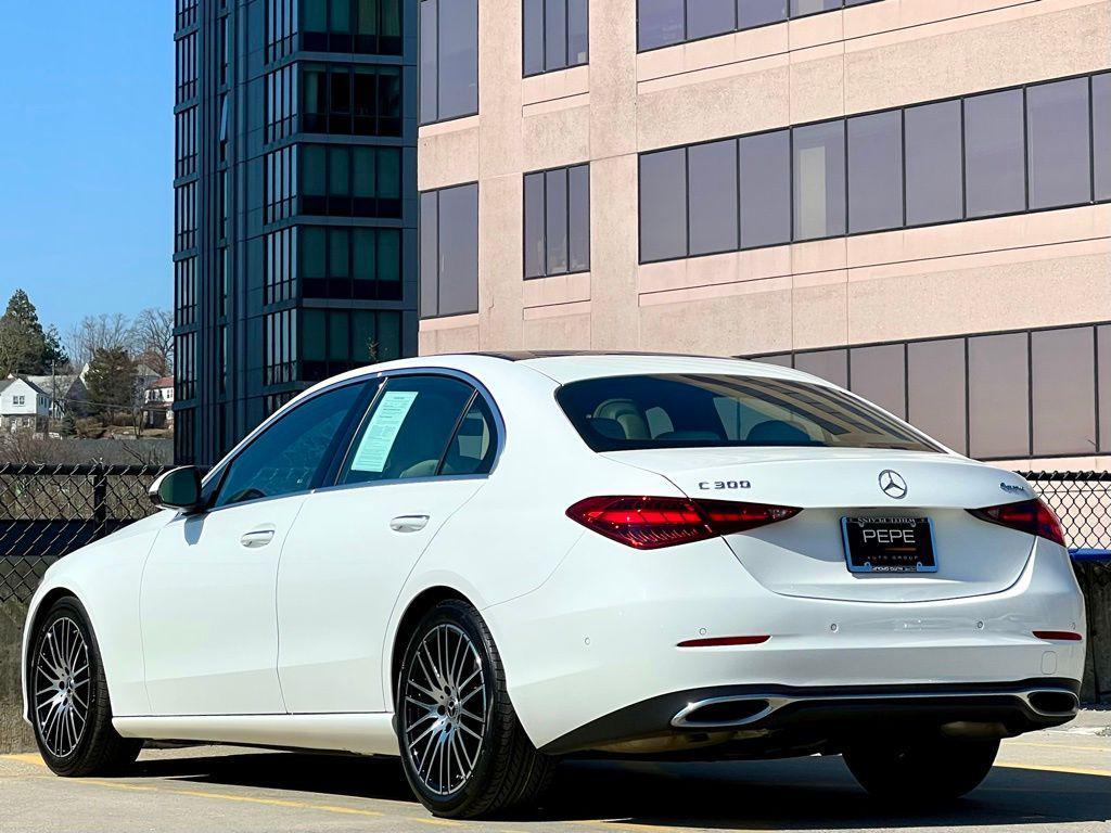 used 2022 Mercedes-Benz C-Class car, priced at $30,995