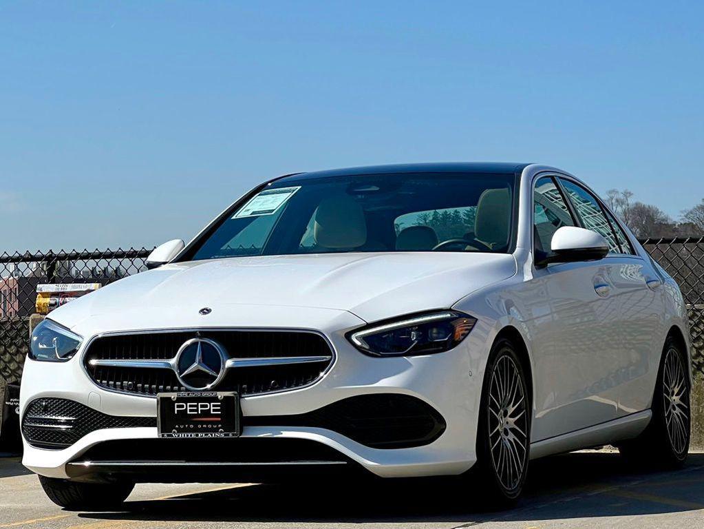 used 2022 Mercedes-Benz C-Class car, priced at $30,995