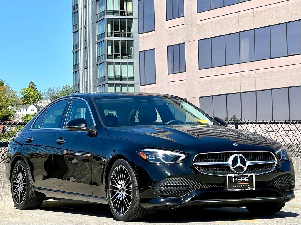 used 2022 Mercedes-Benz C-Class car, priced at $34,750