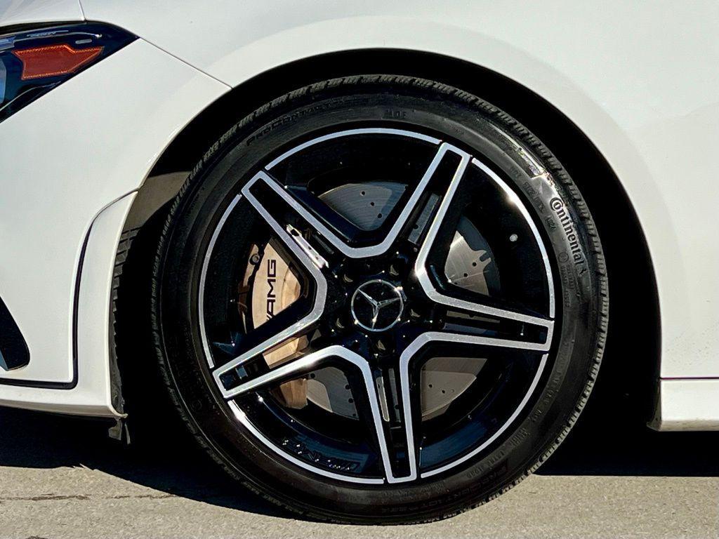 used 2022 Mercedes-Benz AMG CLA 35 car, priced at $35,945