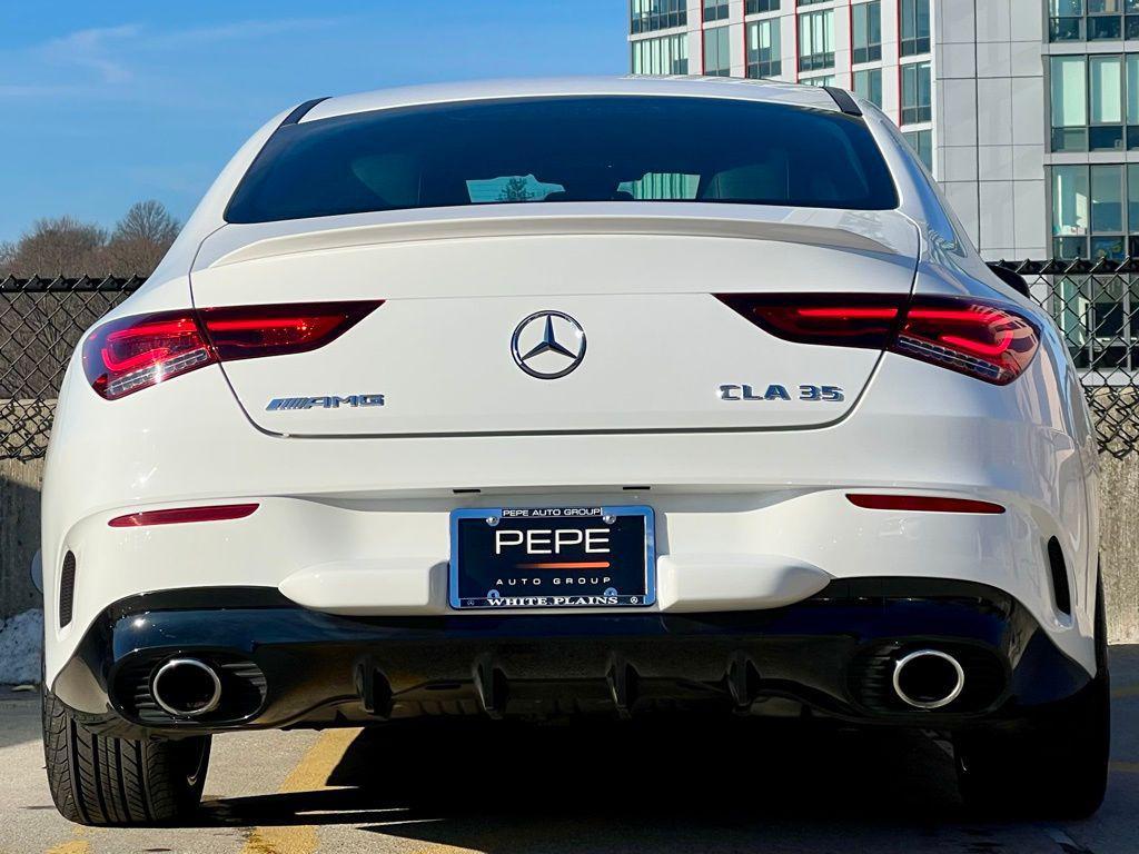 used 2022 Mercedes-Benz AMG CLA 35 car, priced at $35,945