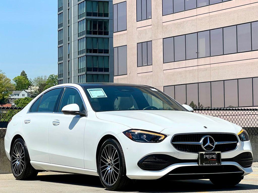 used 2024 Mercedes-Benz C-Class car, priced at $37,040