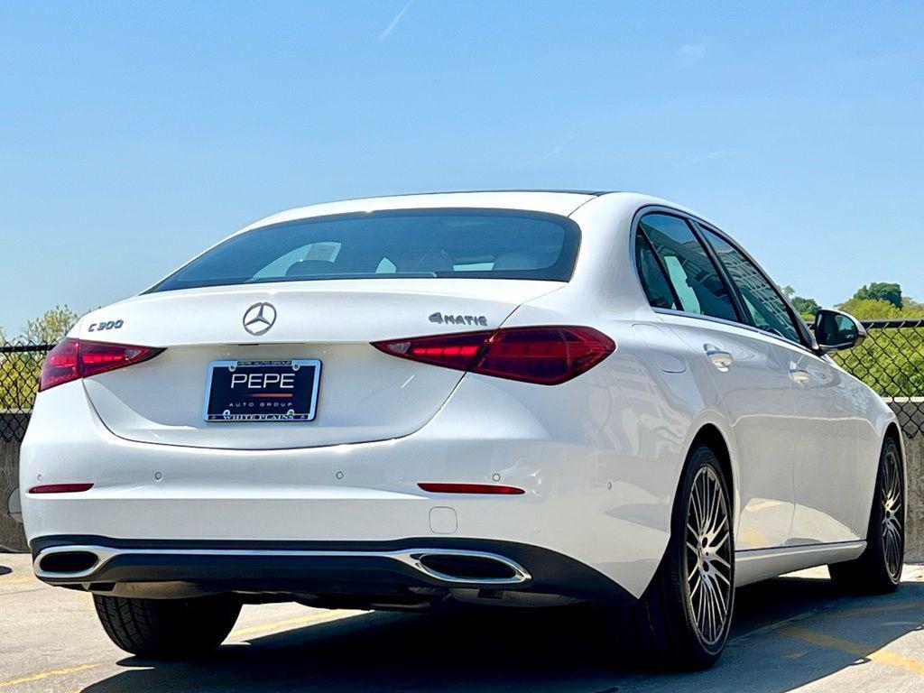 used 2024 Mercedes-Benz C-Class car, priced at $37,040