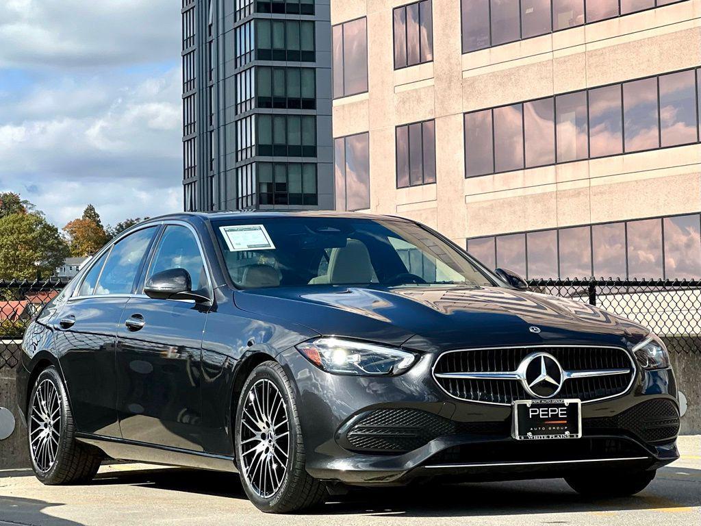 used 2022 Mercedes-Benz C-Class car, priced at $32,395