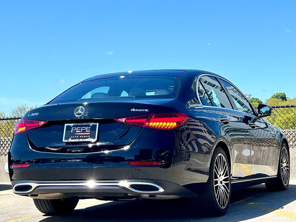 used 2022 Mercedes-Benz C-Class car, priced at $34,460