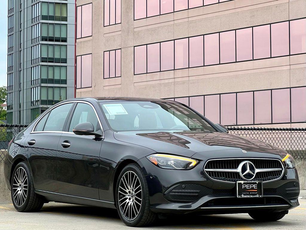 used 2023 Mercedes-Benz C-Class car, priced at $34,220