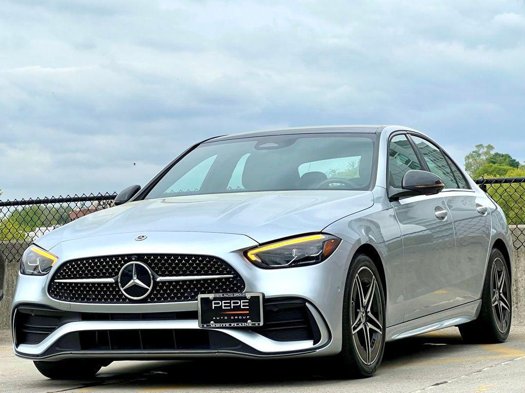 used 2023 Mercedes-Benz C-Class car, priced at $36,100