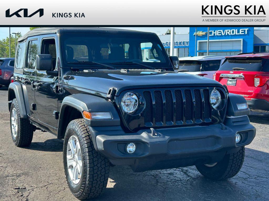 used 2023 Jeep Wrangler car, priced at $25,948