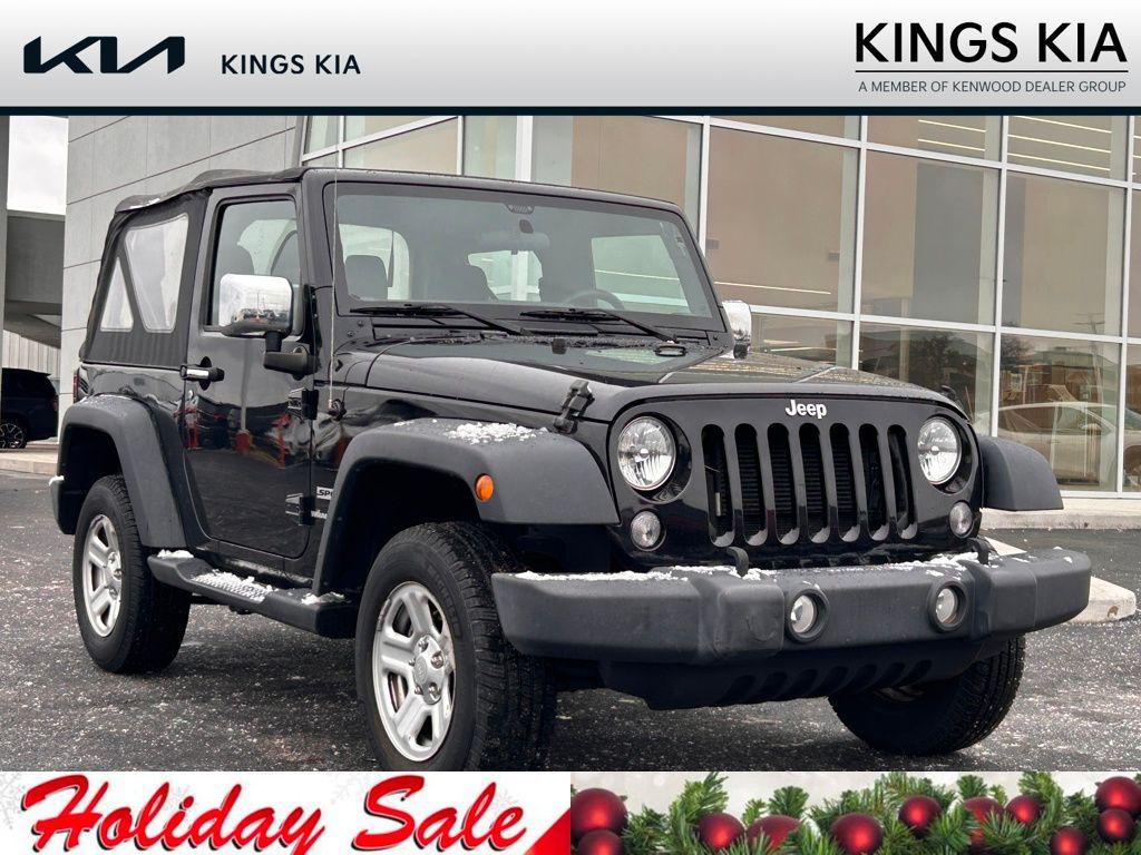 used 2018 Jeep Wrangler JK car, priced at $17,500