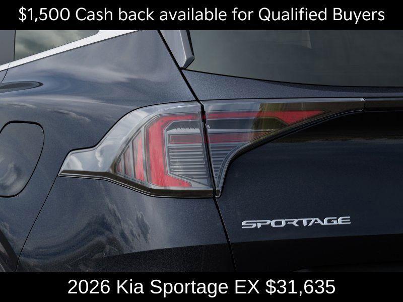 new 2026 Kia Sportage car, priced at $31,635