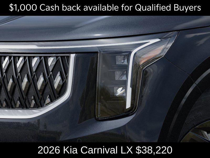 new 2026 Kia Carnival car, priced at $38,220
