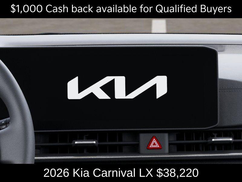 new 2026 Kia Carnival car, priced at $38,220