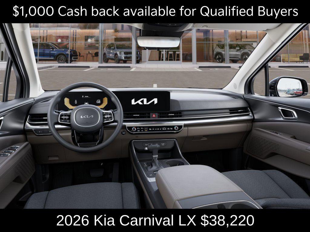 new 2026 Kia Carnival car, priced at $38,220