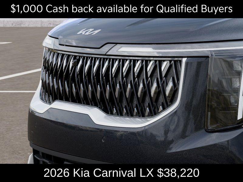 new 2026 Kia Carnival car, priced at $38,220