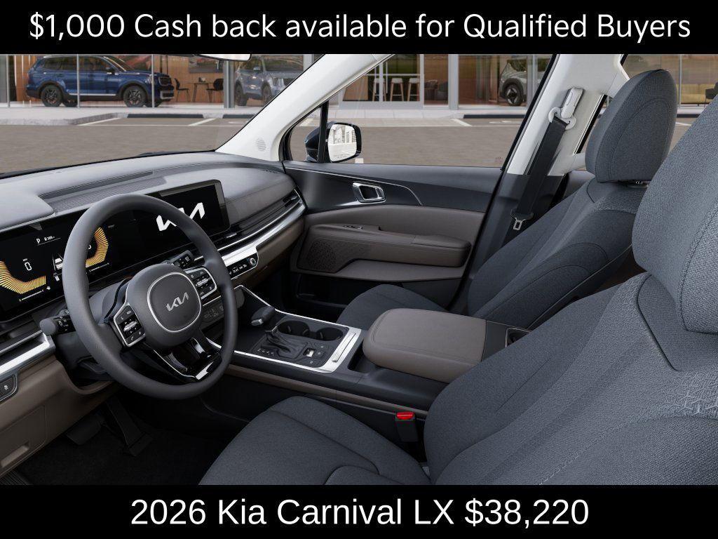 new 2026 Kia Carnival car, priced at $38,220