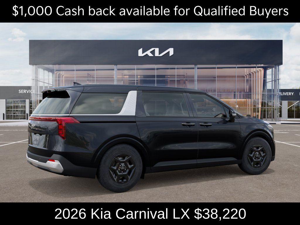 new 2026 Kia Carnival car, priced at $38,220