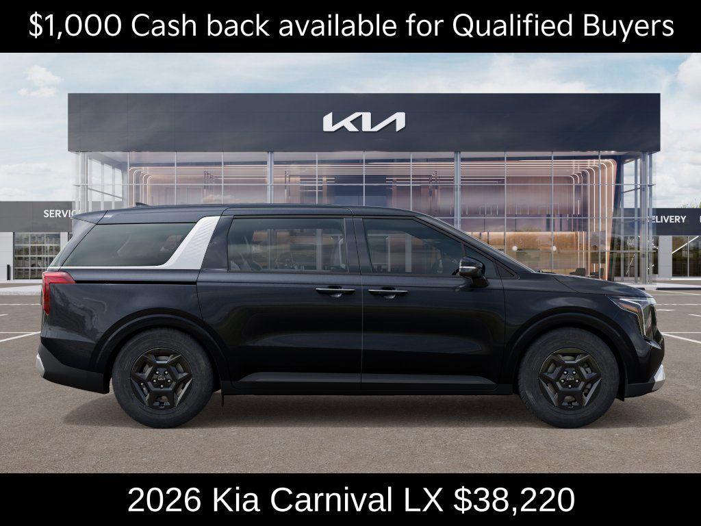 new 2026 Kia Carnival car, priced at $38,220