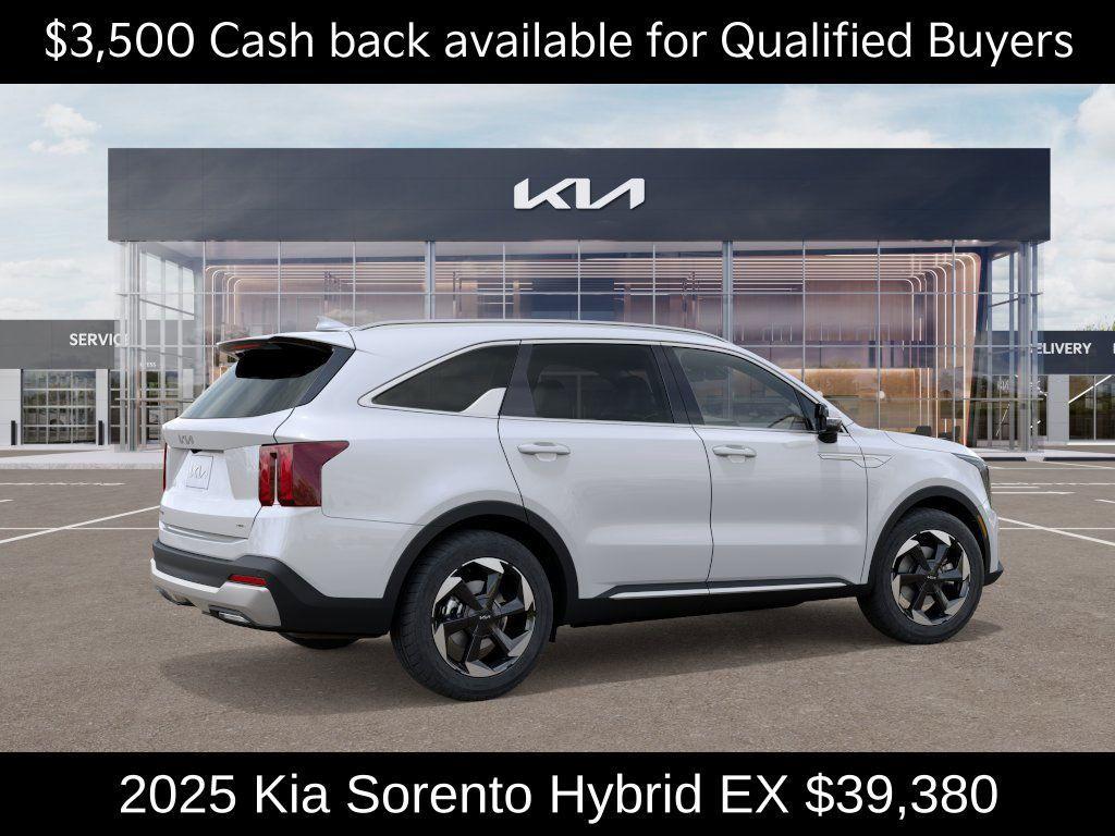 new 2025 Kia Sorento Hybrid car, priced at $39,380