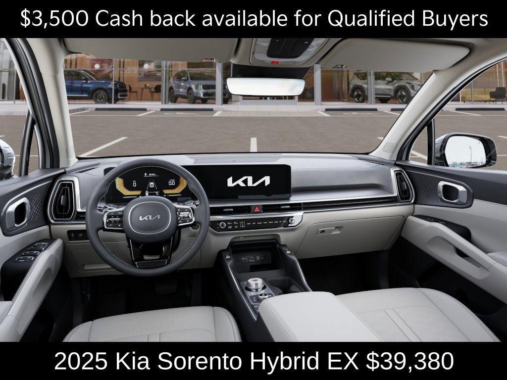 new 2025 Kia Sorento Hybrid car, priced at $39,380