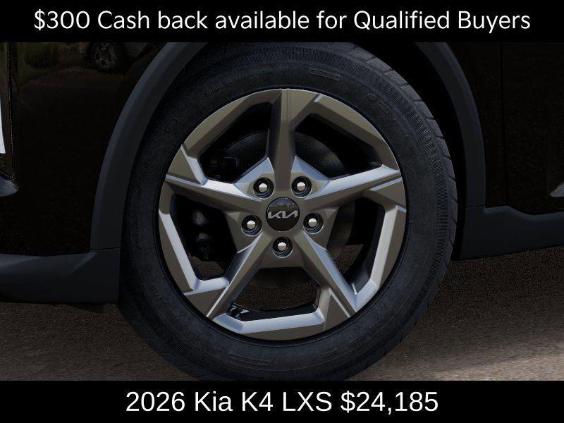 new 2026 Kia K4 car, priced at $24,185