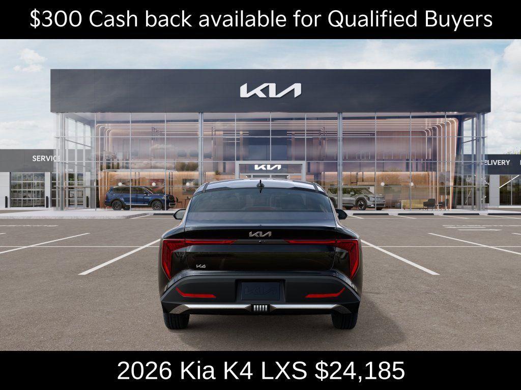 new 2026 Kia K4 car, priced at $24,185