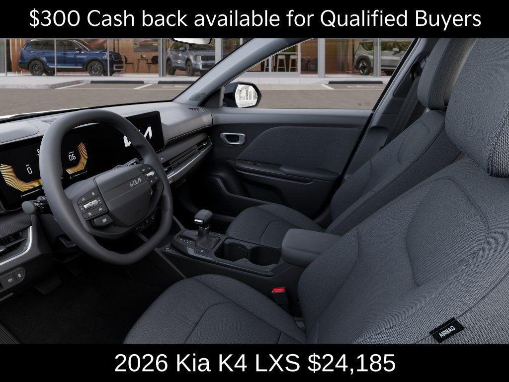 new 2026 Kia K4 car, priced at $24,185
