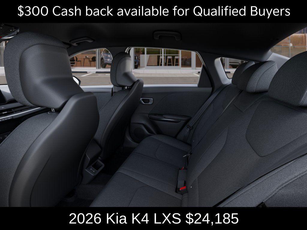 new 2026 Kia K4 car, priced at $24,185