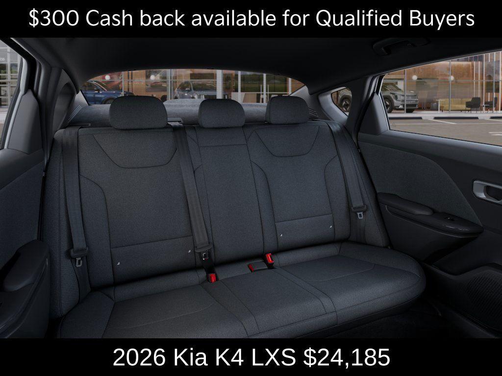 new 2026 Kia K4 car, priced at $24,185