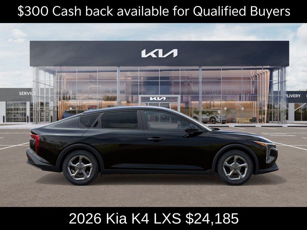 new 2026 Kia K4 car, priced at $24,185