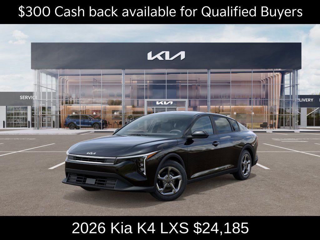 new 2026 Kia K4 car, priced at $24,185