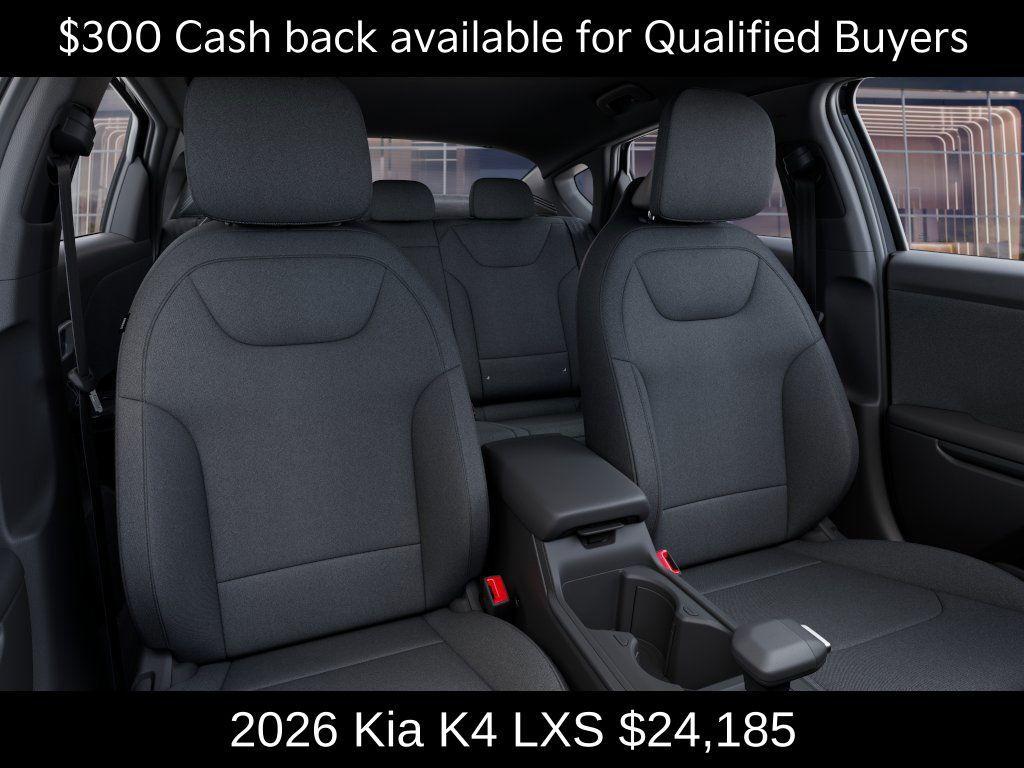 new 2026 Kia K4 car, priced at $24,185