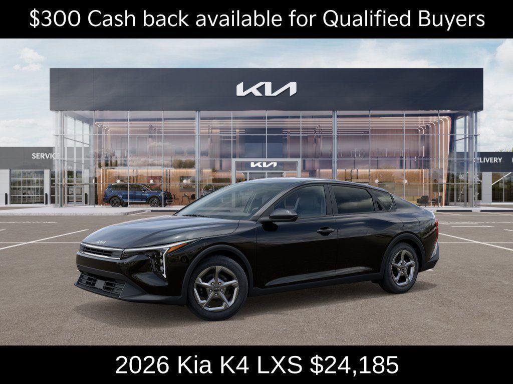 new 2026 Kia K4 car, priced at $24,185