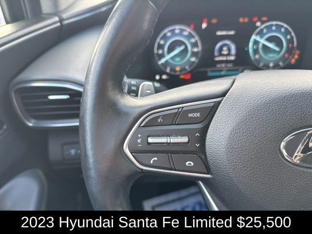 used 2023 Hyundai Santa Fe car, priced at $25,500