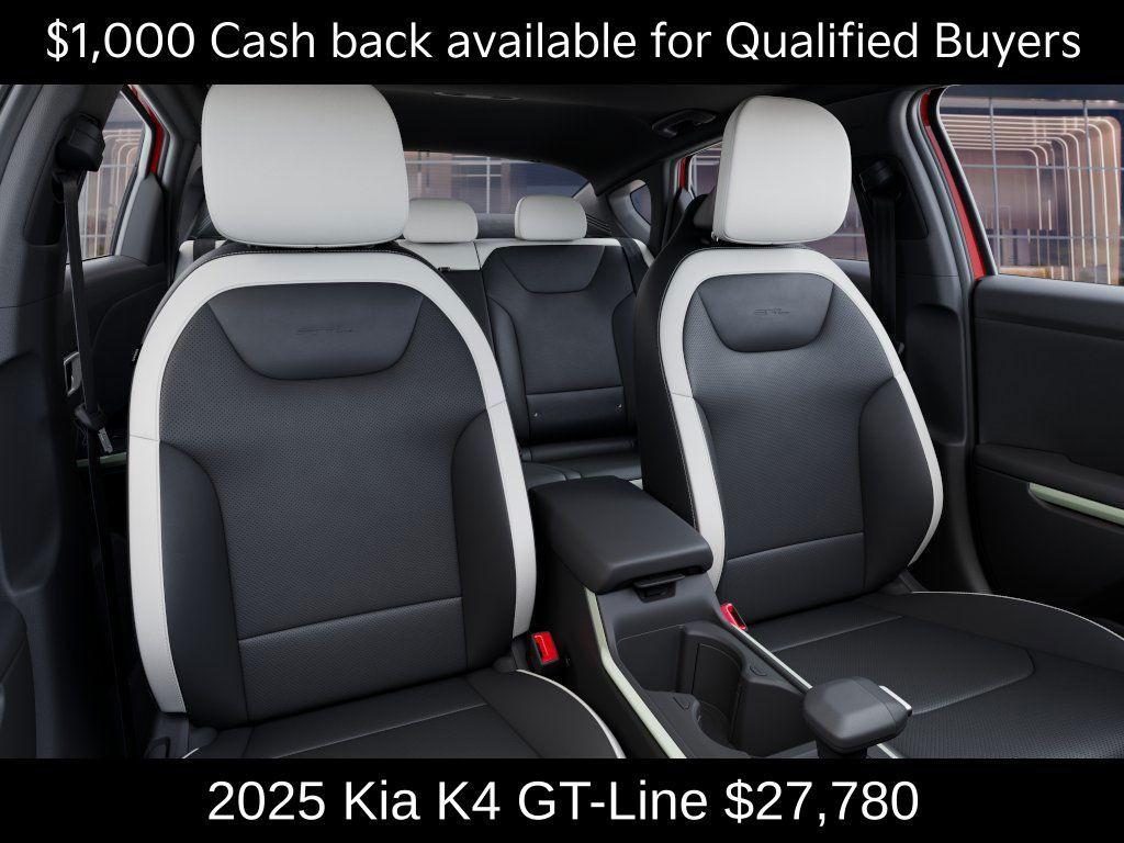 new 2025 Kia K4 car, priced at $27,780