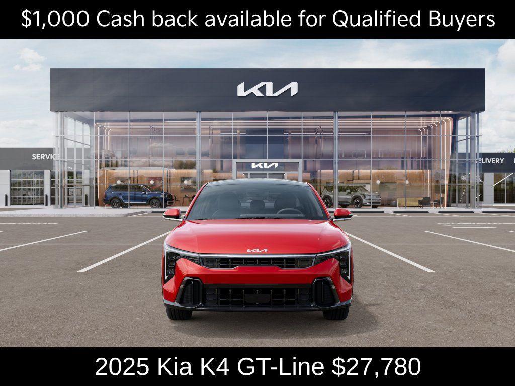 new 2025 Kia K4 car, priced at $27,780