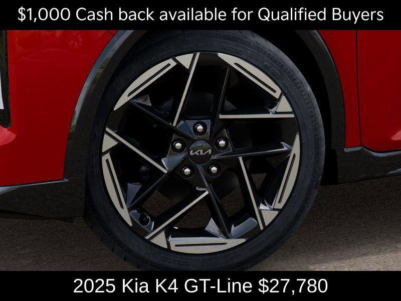 new 2025 Kia K4 car, priced at $27,780