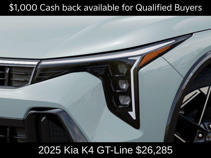 new 2025 Kia K4 car, priced at $26,285