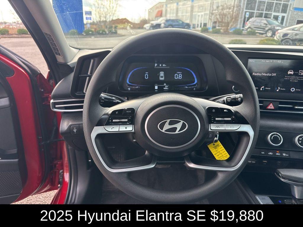 used 2025 Hyundai Elantra car, priced at $19,880