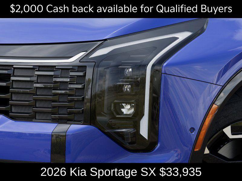 new 2026 Kia Sportage car, priced at $33,935