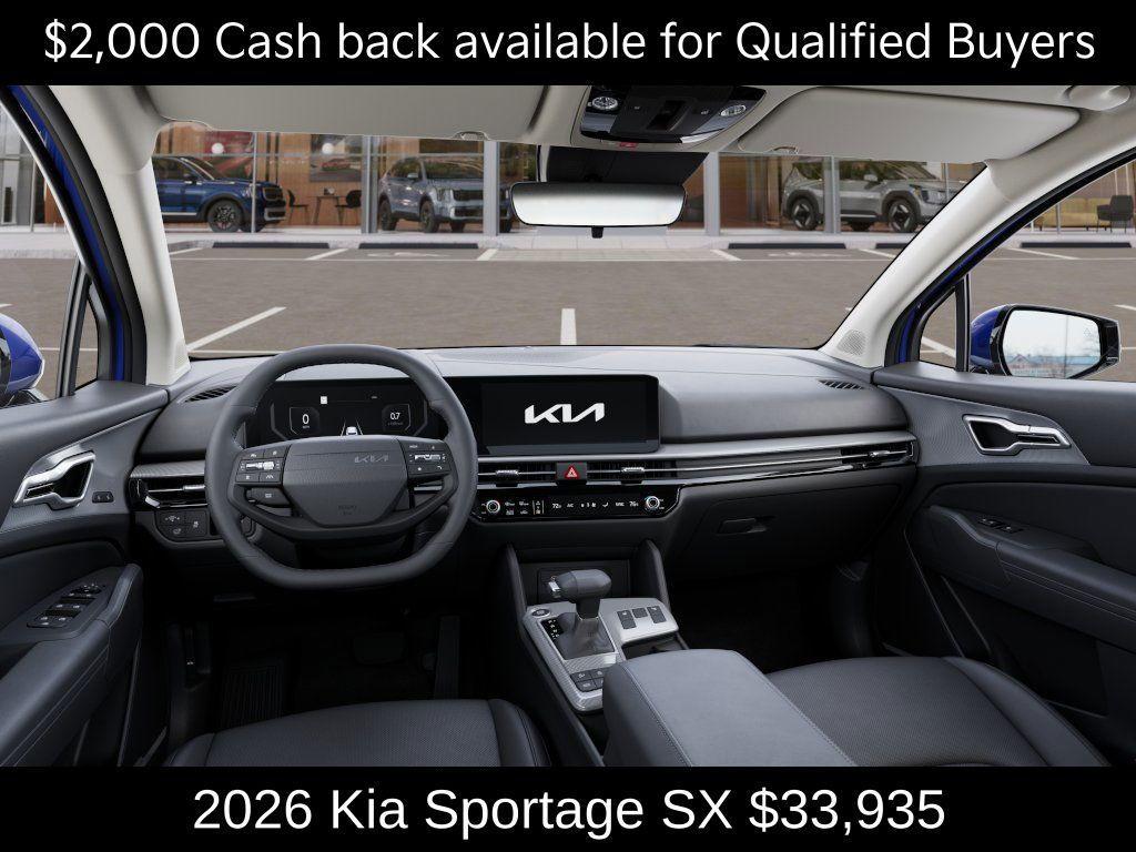 new 2026 Kia Sportage car, priced at $33,935